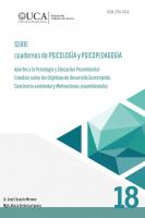 Cubierta del libro Aportes a la Psicología y Educación Proambiental. Estudios sobre los Objetivos de Desarrollo Sustentable, Conciencia ambiental y Motivaciones proambientales